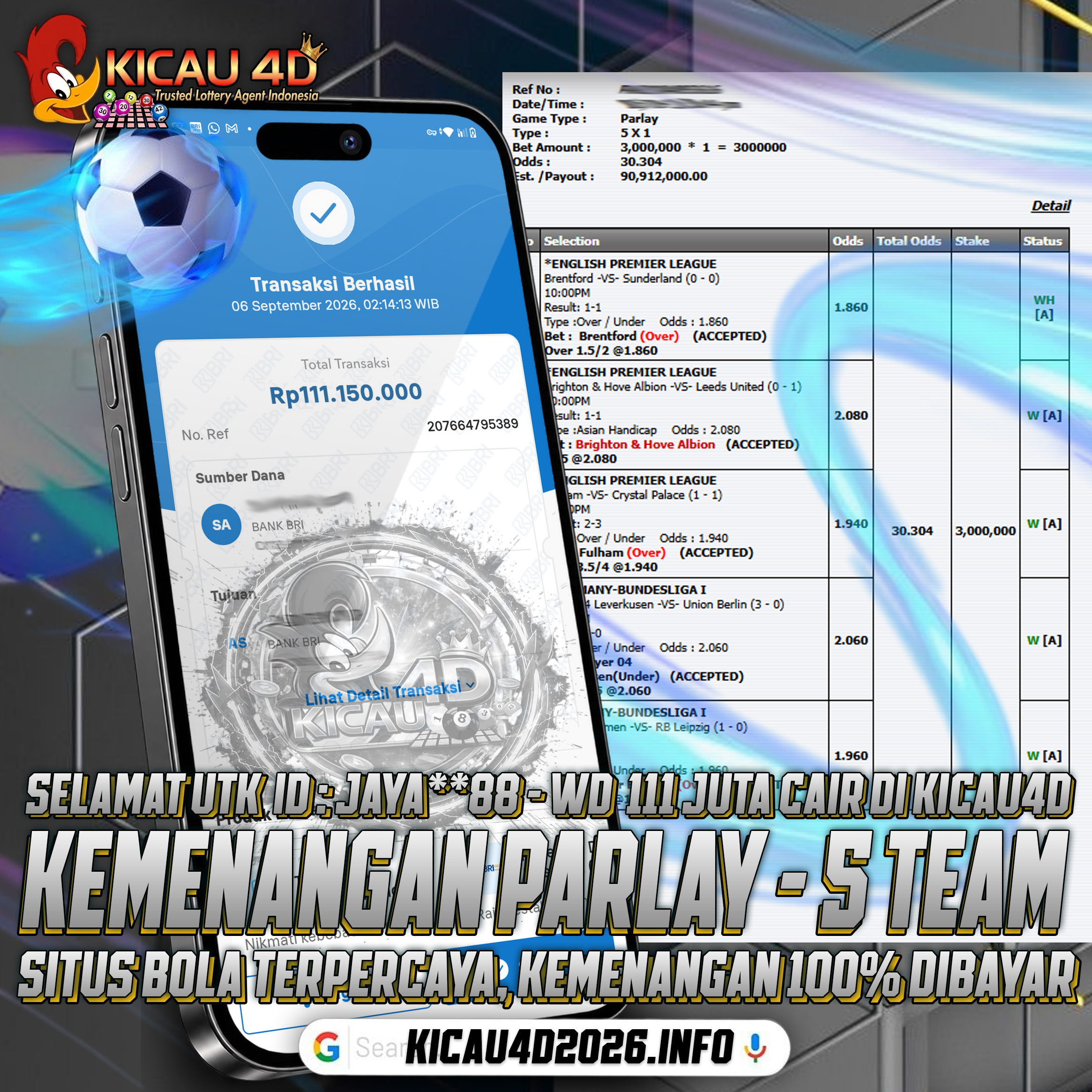 Bukti Kemenangan